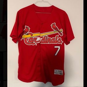 St Louis Cardinals Jersey Number 7 No Name